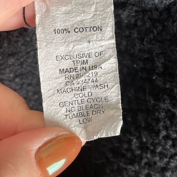 Willow Anthropologie Textured 100% Cotton Lagenlook Cardigan Sweater - Women’s L - Picture 7 of 7